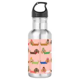 Funny Dachshunds 532 Ml Water Bottle