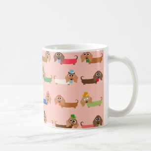 Funny Dachshunds Coffee Mug