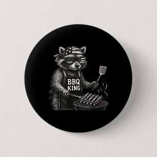 Funny Dad BBQ Grilling Barbecue Dad Grandpa BBQ 6 Cm Round Badge