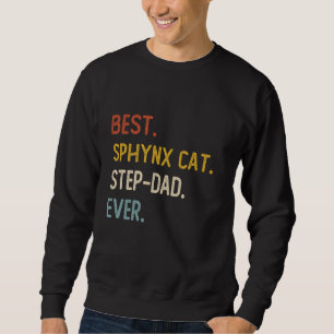 Funny Dad Best Sphynx Cat Step-Dad Ever Shirts Fat