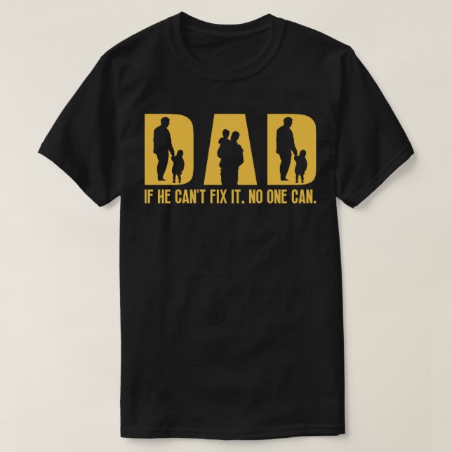 Funny Dad Birthday 16 T-Shirt (Design Front)