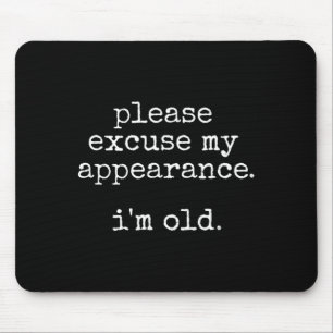 Funny Dad Birthday Fathers Day Joke Quote Saying Mouse Mat