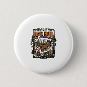 Funny Dad Bod Bear Camping Father Figure Shirt_1 6 Cm Round Badge