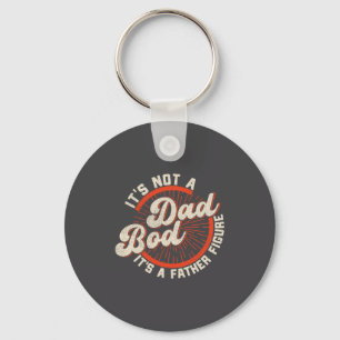 Funny Dad Bod Father Figure Quote Gift  Key Ring