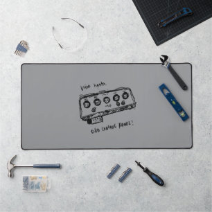 Funny Dad Control Panel Father's Day Desk Mat