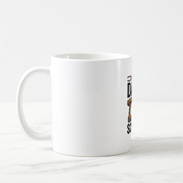 Funny Dad Fix It Screwed Tool Quote Vector Design_ Coffee Mug (Left)