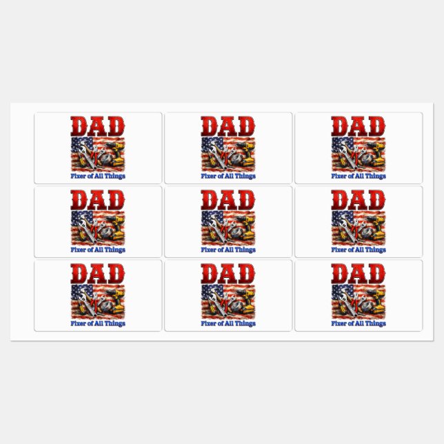 Funny Dad Fixer Of All Things (Sheet)