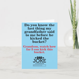 Funny Dad Joke Holiday Card