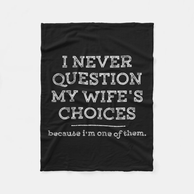 Funny Dad Joke Quote Gif For Husband Father From W Fleece Blanket (Front)