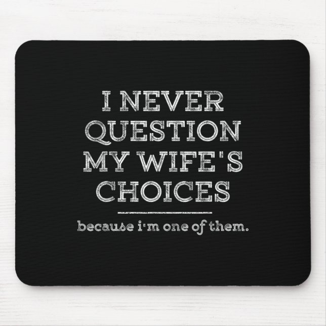 Funny Dad Joke Quote Gif For Husband Father From W Mouse Mat (Front)
