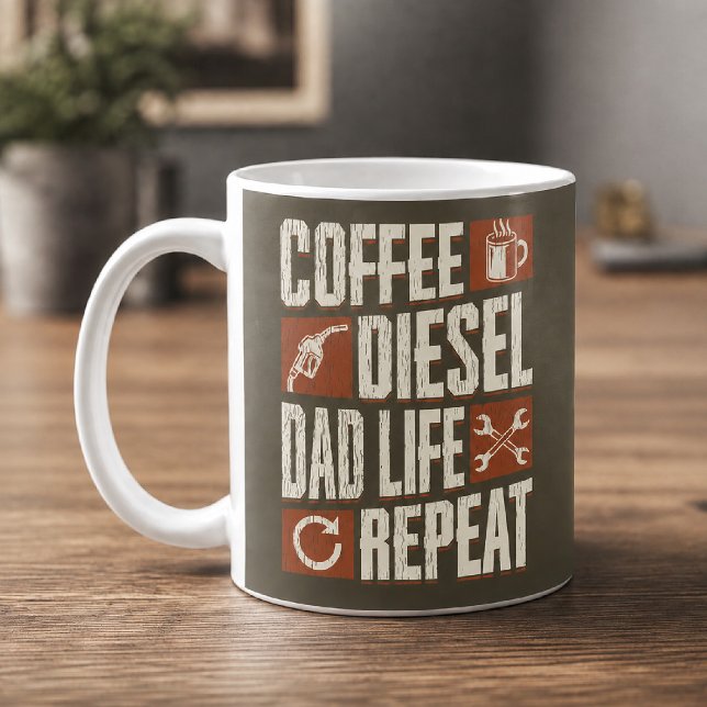 Funny Dad Life Gift  Coffee Mug (Creator Uploaded)