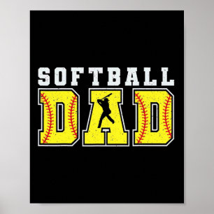 Funny Dad Life Softll Sell Grandpa Father's Day  Poster