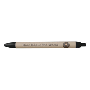 Funny Dad Monster Loves Coffee Custom Pen