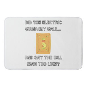 Funny Dad Sayings Bath Mat