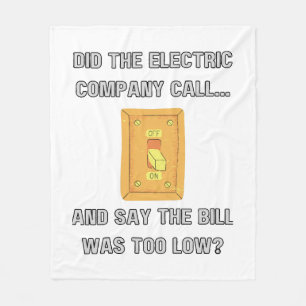 Funny Dad Sayings Fleece Blanket