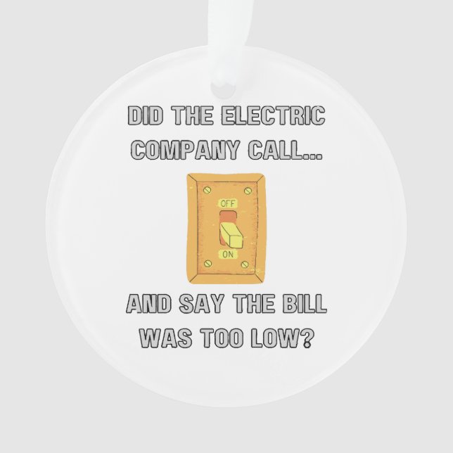 Funny Dad Sayings  Ornament (Front)