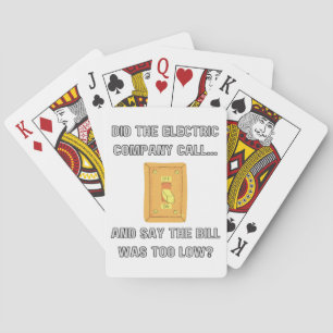 Funny Dad Sayings  Playing Cards