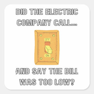 Funny Dad Sayings  Square Sticker