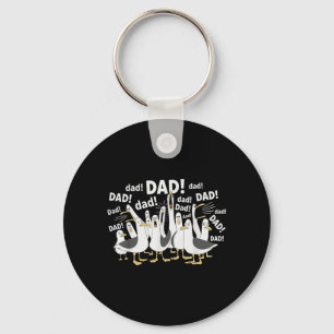 Funny Dad Seagull Funny Daddy Seagulls Fathers Day Key Ring