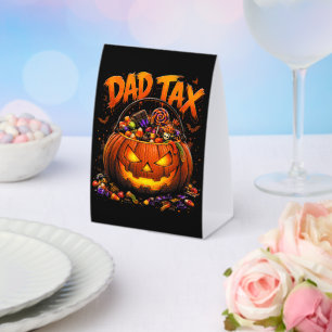 Funny Dad Tax Halloween Pumpkin
