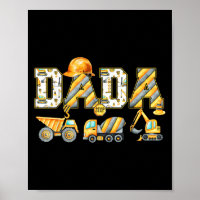 Funny Dada Construction Excavator Kids Matching Fa