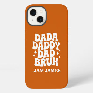 Funny Dada Daddy Dad Bruh Fathers day gift for dad iPhone 13 Case