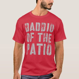 funny daddio of the patio grilling bbq grill cooki T-Shirt