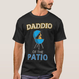 Funny Daddio ofhe Patio Fathers Day BBQ Grill Dad T-Shirt