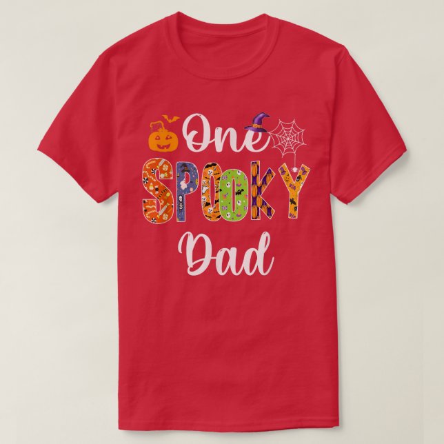Funny Daddy Family Halloween Matching Shirts, One  T-Shirt (Design Front)