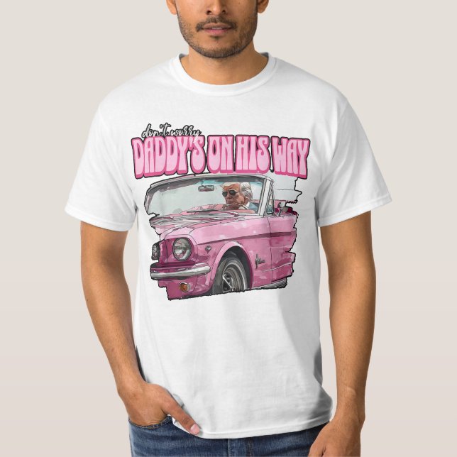 Funny Daddy's Home Trump 2024 T-Shirt (Front)