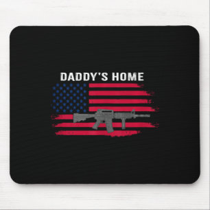Funny Daddy's Home Trump 2024 Take America Back  Mouse Mat
