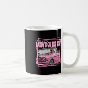 Funny Daddy's Home Trump Pink 2024 Take America Ba Coffee Mug