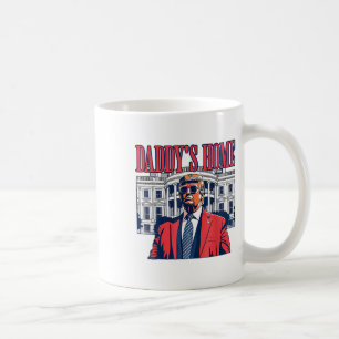 Funny Daddys Home Trump Pink 2024 Take America Bac Coffee Mug