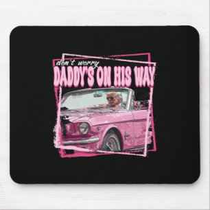 Funny Daddy's Home Trump Pink 2024 Take America Ck Mouse Mat