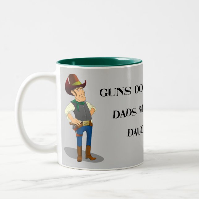 Funny Dadism Father's Day Mug (Left)