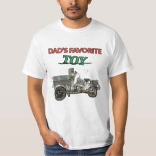 Funny Dad's Favourite Toy Motorcycle T-Shirt