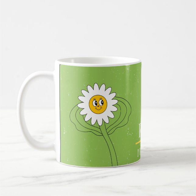 Funny Daisy mug (Left)