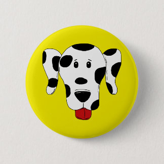 Funny Dalmatian 6 Cm Round Badge