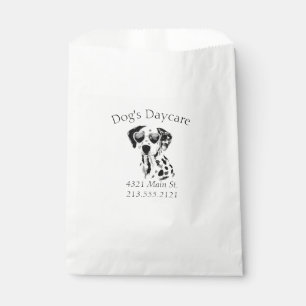 Funny Dalmatian Dog Business Favour Bags