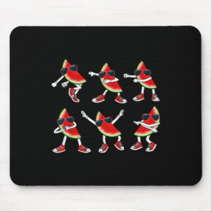Funny Dance Challenge Watermelon Melon Tropical Fr Mouse Mat