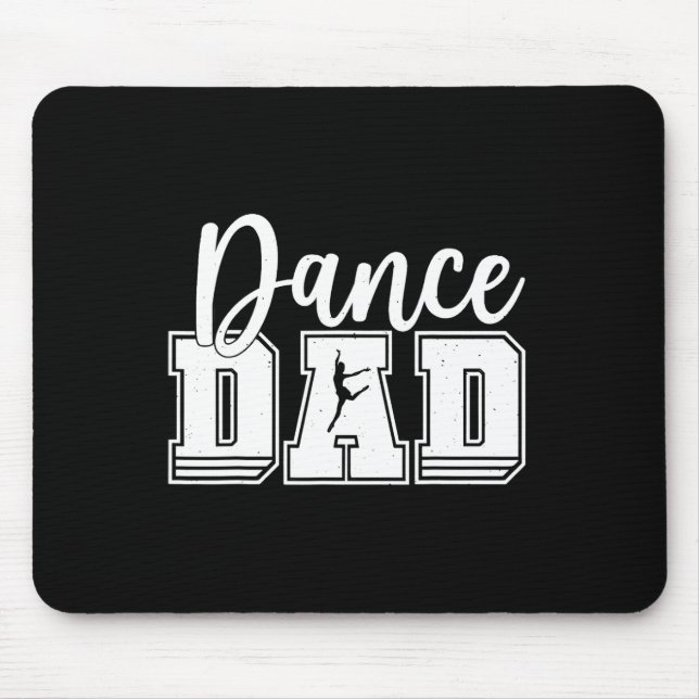 Funny Dance Dad Proud Dancer Dancing Fathers Day M Mouse Mat (Front)
