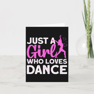 Funny Dance Gifts Dancer Accessories Dancing Stuff Card