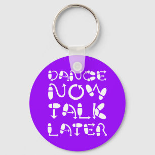 Funny dance key ring