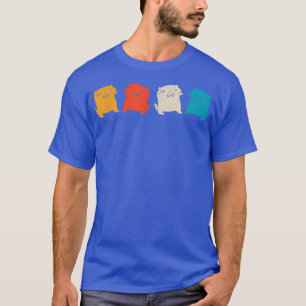 Funny Dancing Cats Disco Cat Meme Retro Party Ca T-Shirt