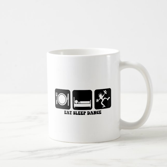 Funny dancing coffee mug (Right)