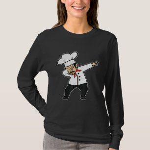 Funny Dancing Dab Dancer Chef For Men Women T-Shirt