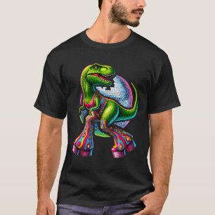 Funny Dancing Dinosaur  T-Shirt