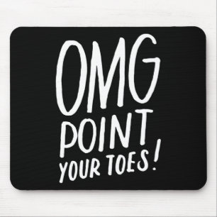 Funny Dancing Great Gift For Dance Teachers, Coach Mouse Mat