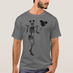 Funny Dancing Skeleton Halloween Party  T-Shirt