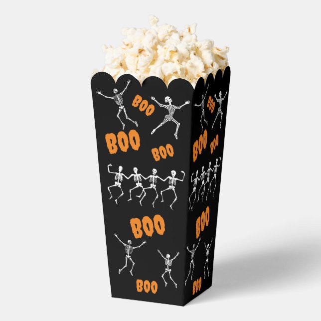 Funny Dancing Skeletons Halloween  Favour Box (Popped)